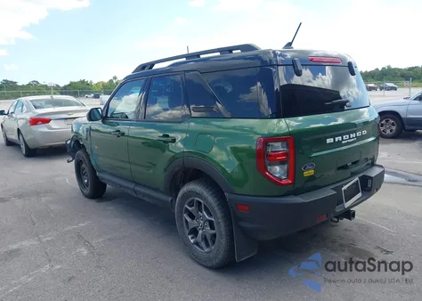 2023 Ford Bronco Sport Badlands из США, поврежденный, VIN 3FMCR9D90PRE05555